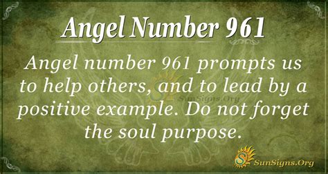 Angel Number 961 Meaning: Sign of a Better Future